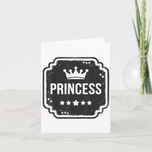 Tarjeta Equipo de Seguridad de la Princesa Papá Noel