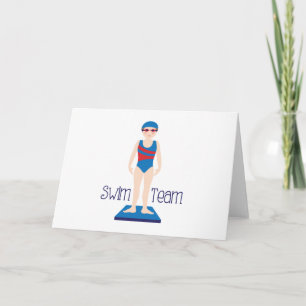 Tarjeta Equipo de Swim