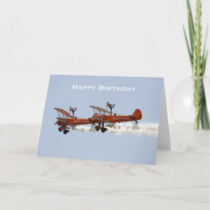 Tarjeta Equipo de visualización Wing Walkers