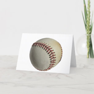 Tarjeta Equipo Deportivo Juego Pelota Campo de Béisbol Art
