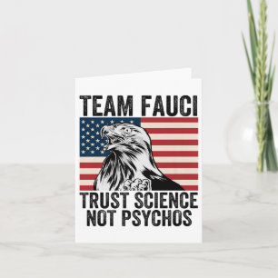 Tarjeta Equipo Fauci Anti Trump Dr Anthony Fauci Premiu 20