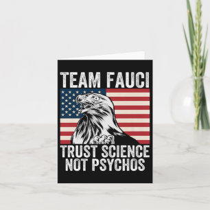 Tarjeta Equipo Fauci Anti Trump Dr Anthony Fauci Premiu 20