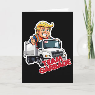 Tarjeta Equipo Garbyge Elección Presidencial 2025 Cute Tru