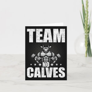 Tarjeta Equipo No Calves Construcción de cuerpos Halterofi