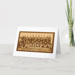 Tarjeta Equipo White Sox de Chicago 1913
