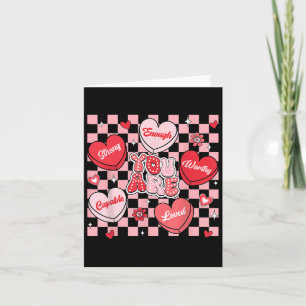 Tarjeta Eres Amado Digno Corazón De Caramelo Profesor Va