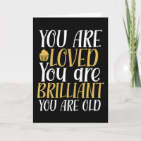 Eres Amado, Eres Viejo Cumpleaños Gracioso
