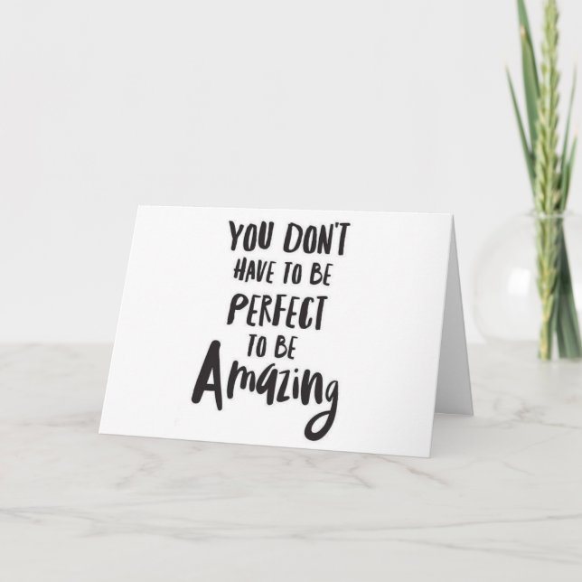 TARJETA ERES *****ASOMBROSO PARA MÍ*** CUMPLEAÑOS (Anverso)