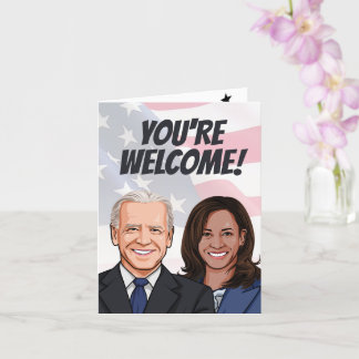 Tarjeta Eres bienvenido, ahora ve a dormir un poco