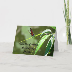 Tarjeta Eres capaz de cosas asombrosas - Monarca