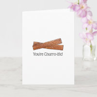 Eres Churro-ific (fabuloso) Churros de comida dive
