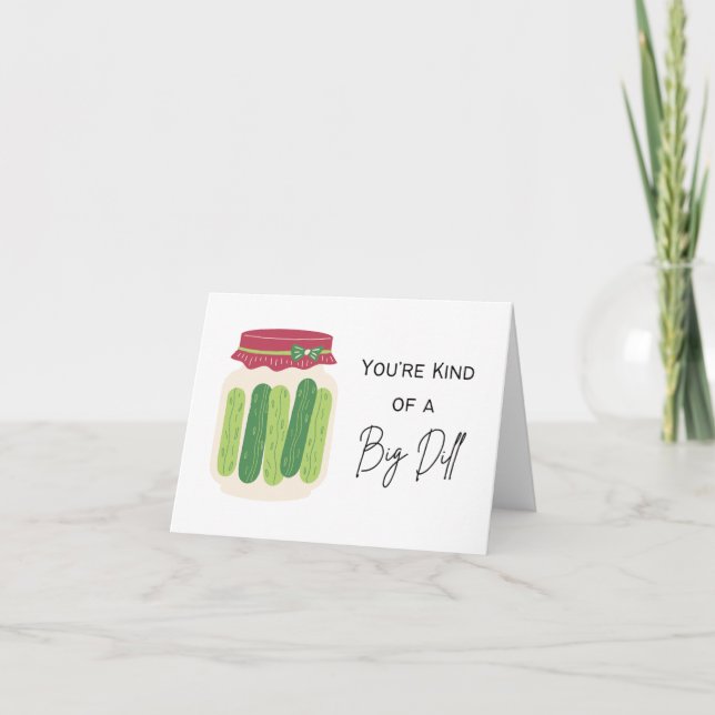 Tarjeta Eres como una especie de gran presa - estímulo de  (Anverso)