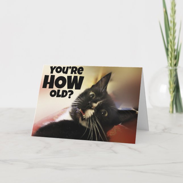 Tarjeta ¿Eres CUÁNTO mayor? (Anverso)