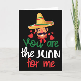 Tarjeta Eres El Juan Para Mí Divertido Mexicano Día De San