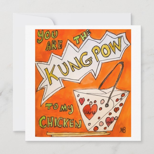 Tarjeta Eres el Kungpow (Anverso)