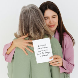 Tarjeta Eres el más fuerte de todos ellos se ponen bien