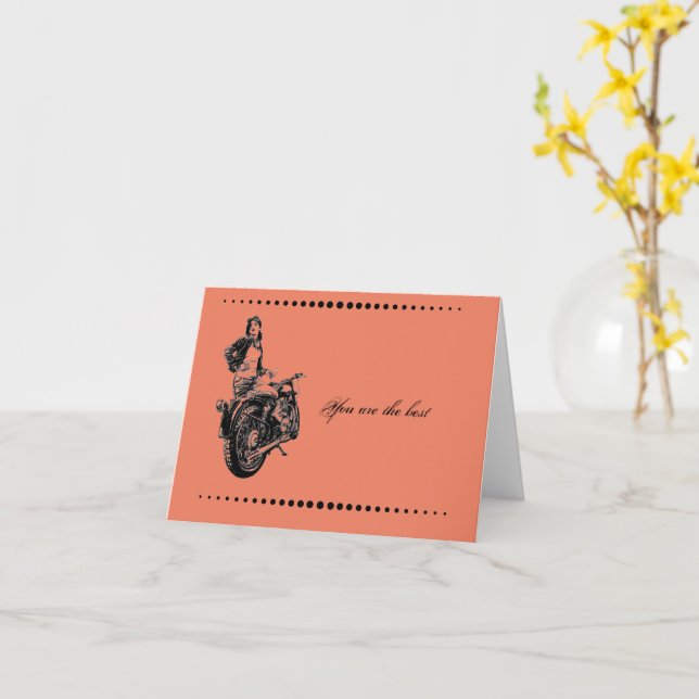 Tarjeta Eres el mejor (flor amarilla)