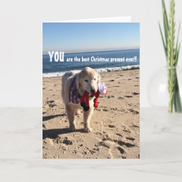 Tarjeta Eres El Mejor Presente De Navidad De La Historia -