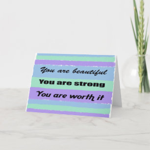 Tarjeta Eres hermosa