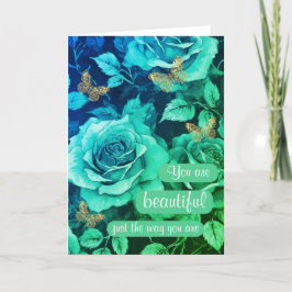Tarjeta Eres Hermosa Como Eres