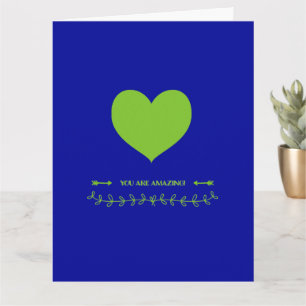 Tarjeta ¡Eres Increíble!