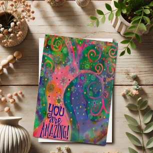 Tarjeta Eres Increíble