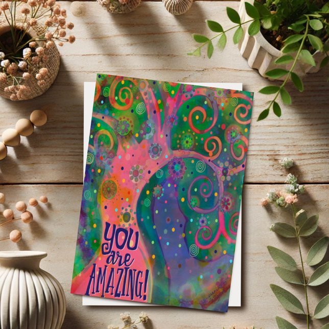 Tarjeta Eres Increíble (Subido por el creador)