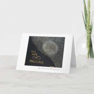 Tarjeta Eres Infinitamente Precioso