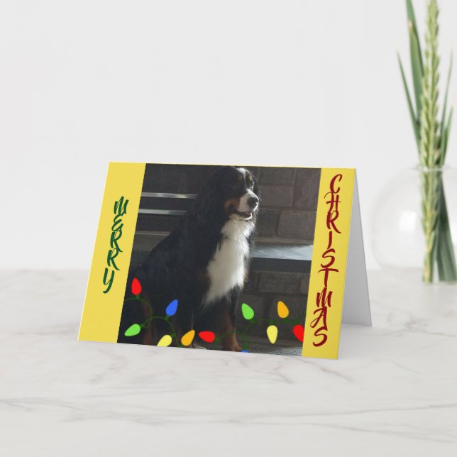 TARJETA ERES LA *LUZ DE MI VIDA* NAVIDAD (Anverso)