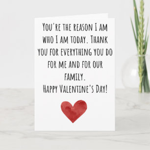 Tarjeta Eres La Razón San Valentín Doble