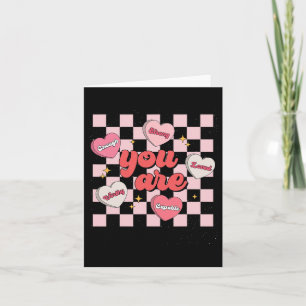 Tarjeta Eres lo suficientemente amado Corazón digno del dí