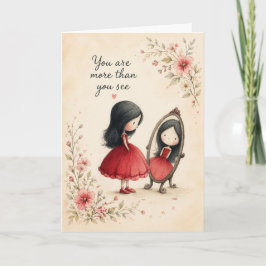 Tarjeta Eres Más De Lo Que Ves Ánimo De Amor Propio