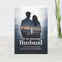 Tarjeta Eres mi aventura favorita - Elegante cumpleaños