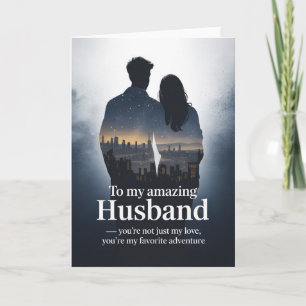 Tarjeta Eres mi aventura favorita - Elegante cumpleaños