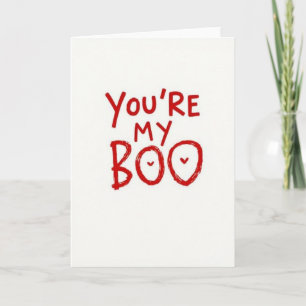 Tarjeta Eres Mi Boo
