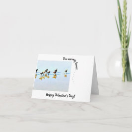 Tarjeta Eres mi corazón~Sandpipers Hilton Head Beach