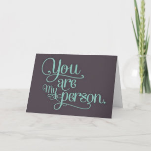 TARJETA *ERES MI *FAVORITA* PERSONA "FELIZ ANIVERSARIO