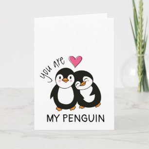 Tarjeta Eres Mi Pingüino