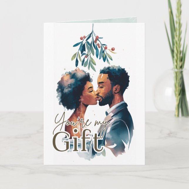 Tarjeta Eres mi regalo (Anverso)