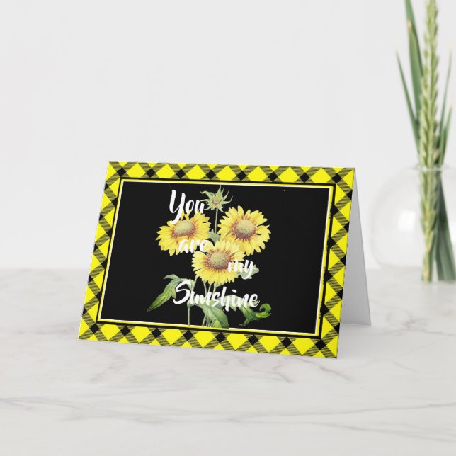 Tarjeta Eres mi sol (Anverso)