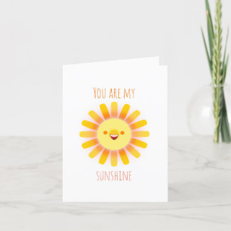Tarjeta "Eres mi sol"