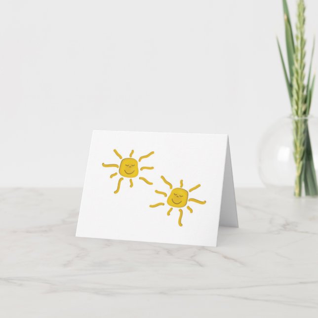 Tarjeta Eres mi sol (Anverso)