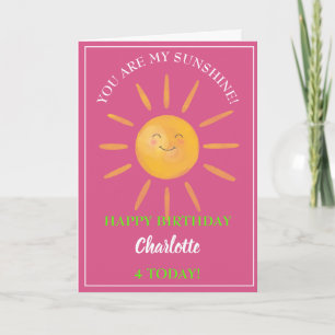 Tarjeta Eres Mi Sol Cute