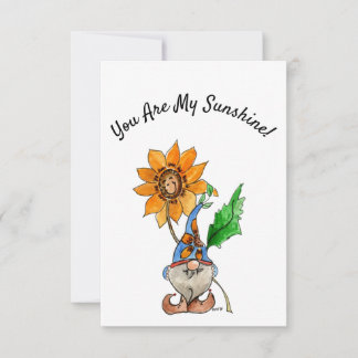 Tarjeta Eres Mi Sol - Gnomes