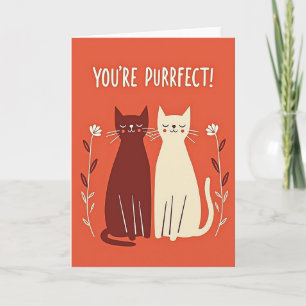 Tarjeta Eres Purrfecta