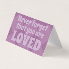 Tarjeta Eres Querida Platónica Valentine Notecard 25pk