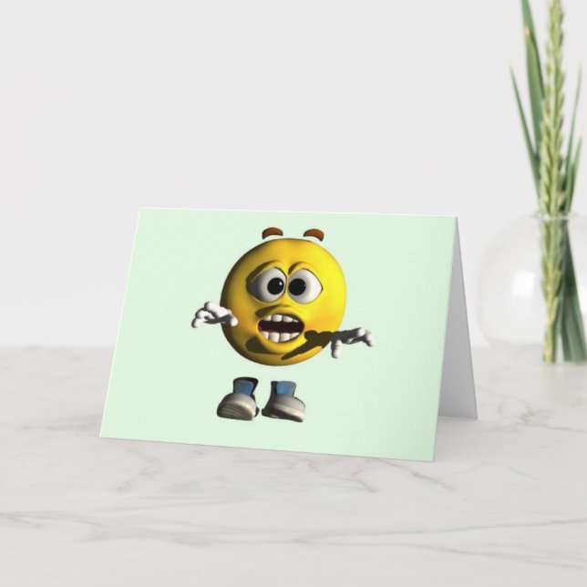 Tarjeta ¡¿Eres tan viejo?! (Anverso)