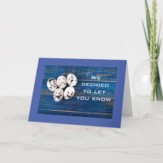 TARJETA ERES UN "BUEN HUEVO" Y NOSOTROS NOS PERDEREMOS A T (Anverso)