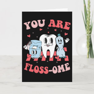 Tarjeta Eres un dentista genial del día de San Valentín De