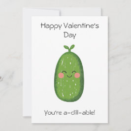 Tarjeta ¡Eres un encurtido genial! – Día de San Valentín d